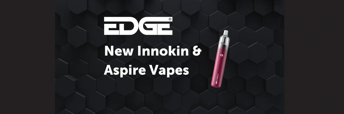 New Innokin & Aspire Vapes At EDGE: The Latest Vape Kits EDGE Vaping New Innokin & Aspire Vapes At EDGE: The Latest Vape Kits EDGE Vaping