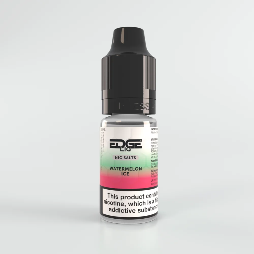 EDGE LIQ Watermelon Ice Nic Salt Cheap UK Made E-Liquid