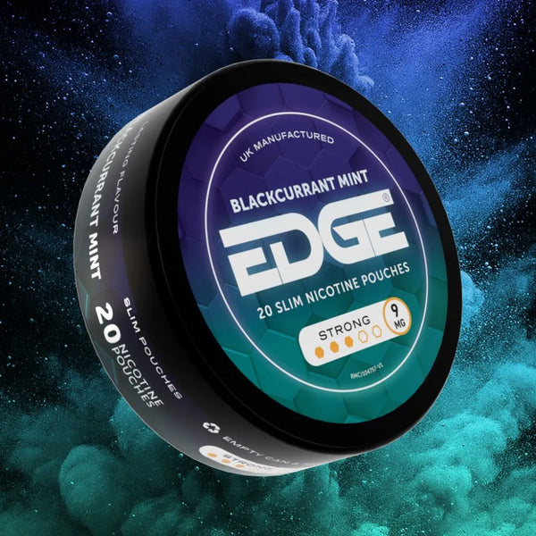 Blackcurrant Mint Nicotine Pouches by EDGE Overview
