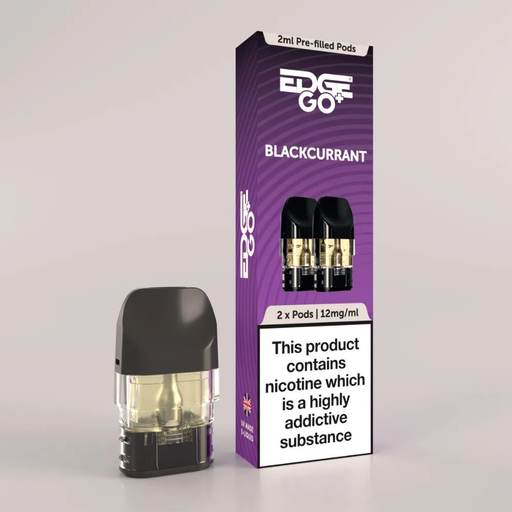 EDGE GO+ Blackcurrant vape pod 12mg