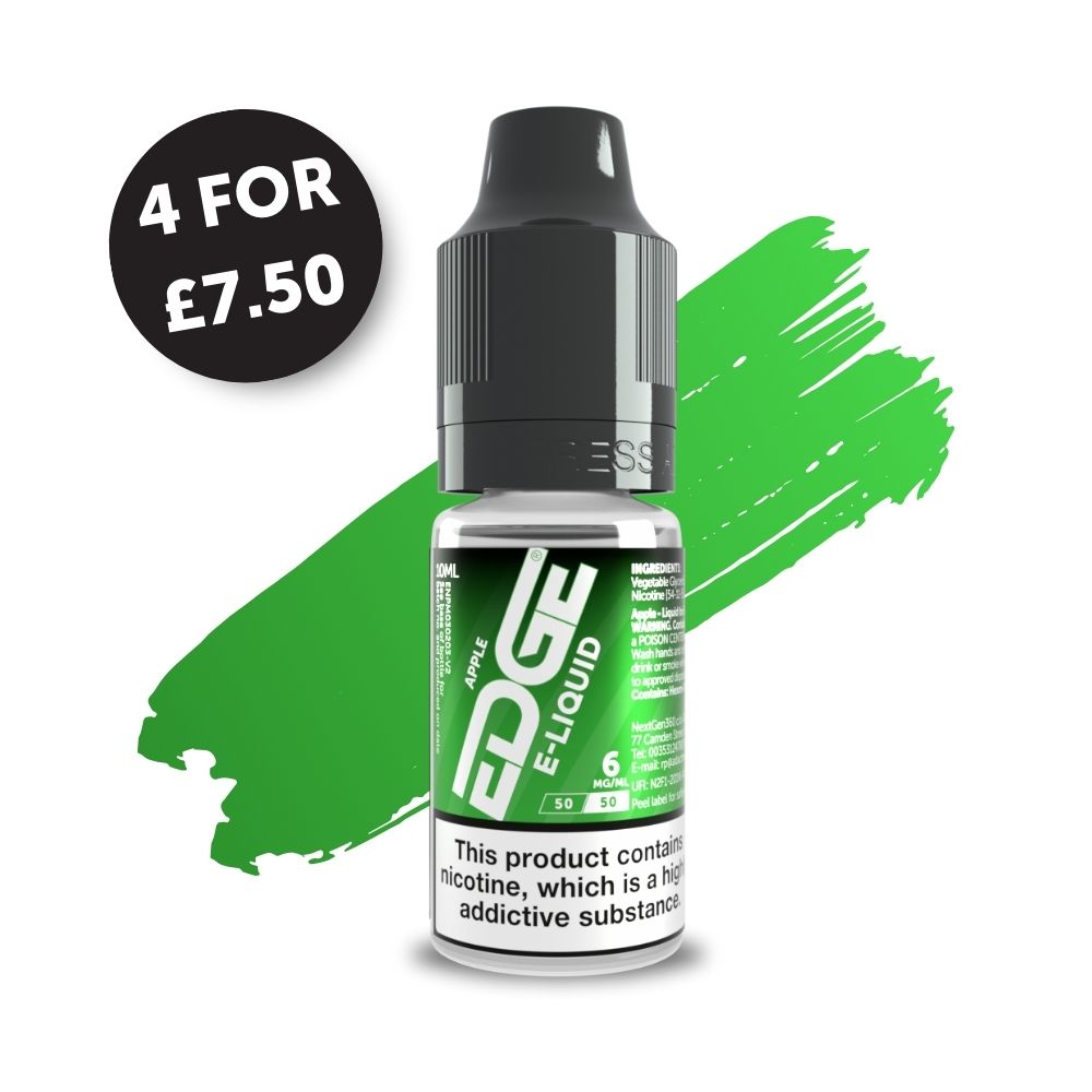 
EDGE Core Vaping UK Apple E-Liquid Vape Juice