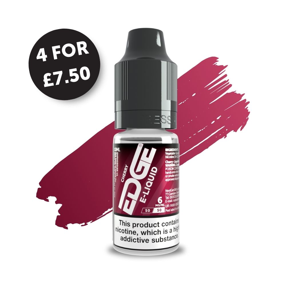 
EDGE Core Vaping UK Cherry E-Liquid Vape Juice