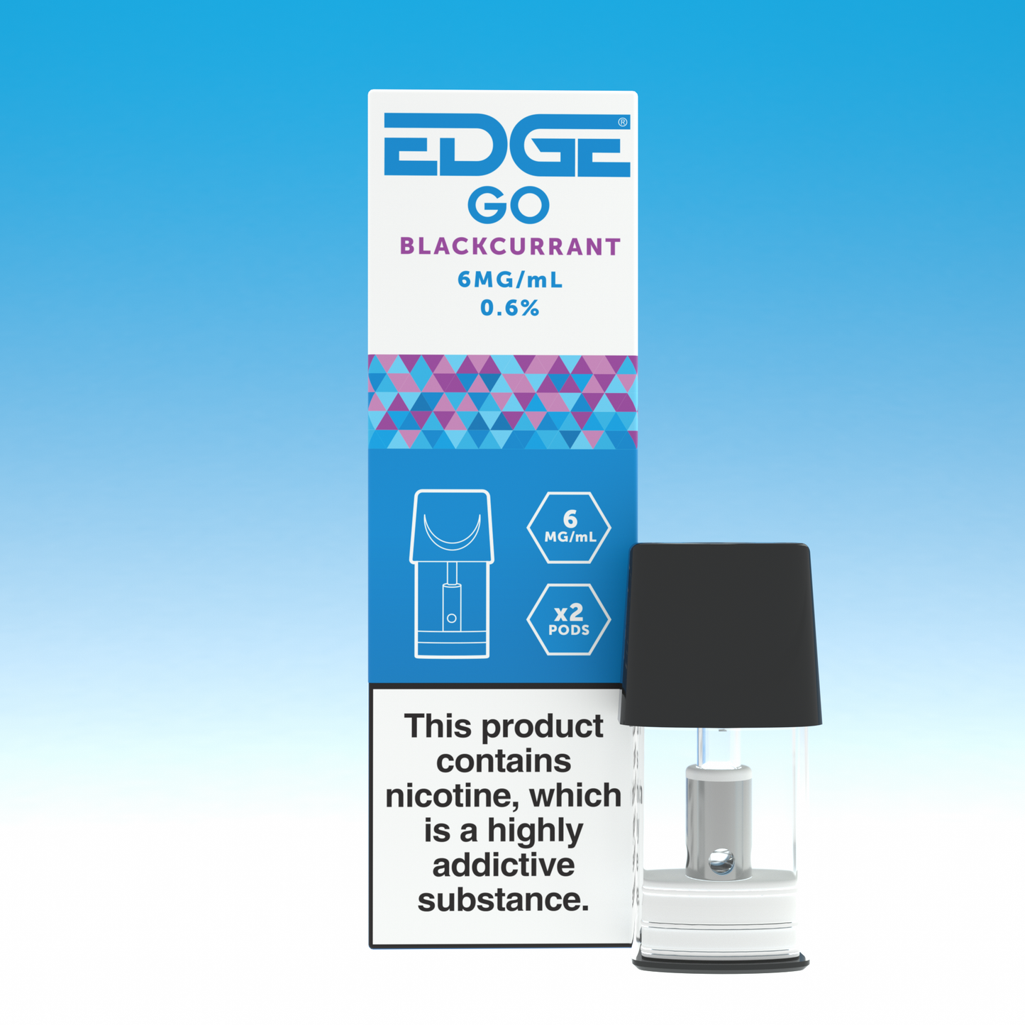 EDGE Go Medical Black Currant 6mg