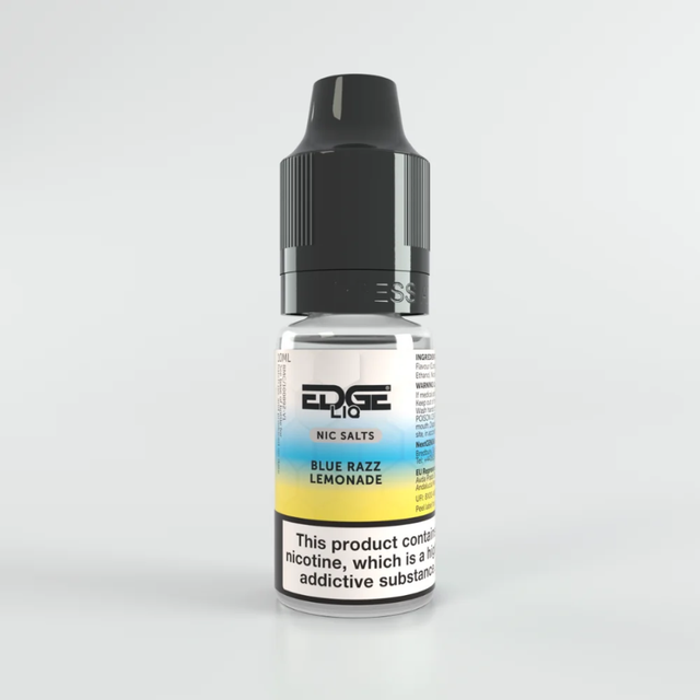 EDGE LIQ Blue Raspberry Lemonade Nic Salt Cheap UK Made E-Liquid