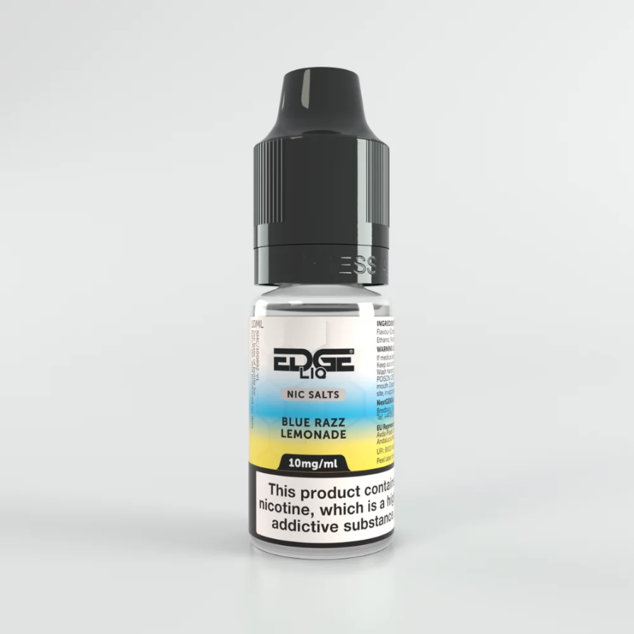 EDGE LIQ Blue Raspberry Lemonade Nic Salt Cheap UK Made E-Liquid 10mg