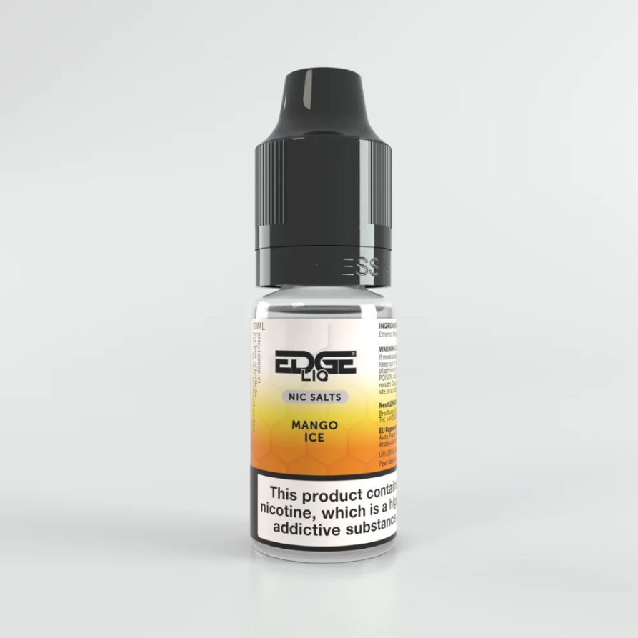 EDGE LIQ Mango Ice Nic Salt Cheap UK Made E-Liquid