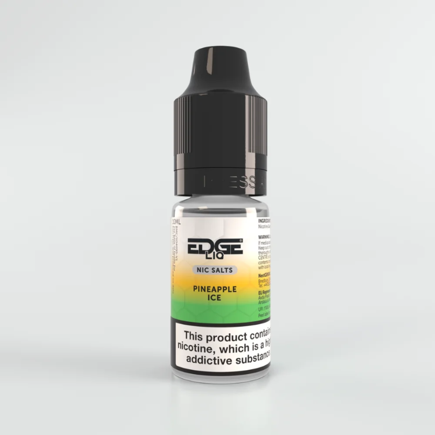 EDGE LIQ Pineapple Ice Nic Salt Cheap UK Made E-Liquid