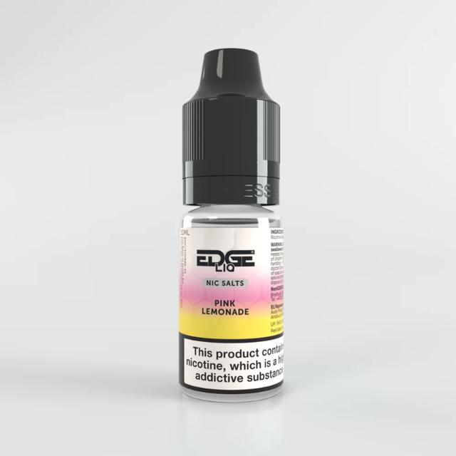 EDGE LIQ Pink Lemonade Nic Salt Cheap UK Made E-Liquid