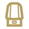 EDGE Vaping Pod Icon in Gold