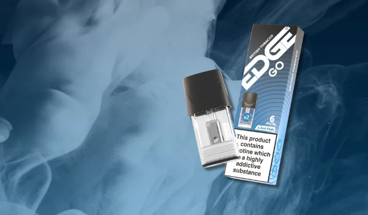 EDGE GO Pods Promo Image With Smoke