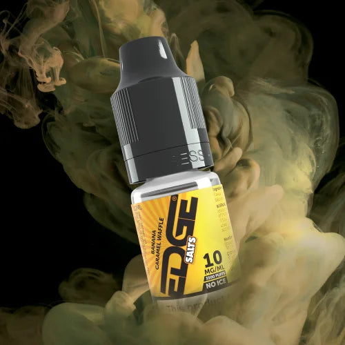 EDGE Vaping UK Smoke Bar Salts 10ml E-Liquid Banana Caramel Waffle 10mg