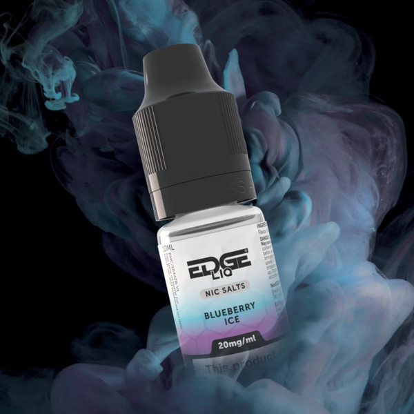 Edge LIQ Blueberry Ice Nic Salt Cheap UK Made E-Liquids
