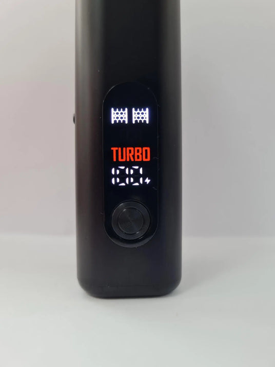 ElfBar Elfx Mega battery display on turbo mode