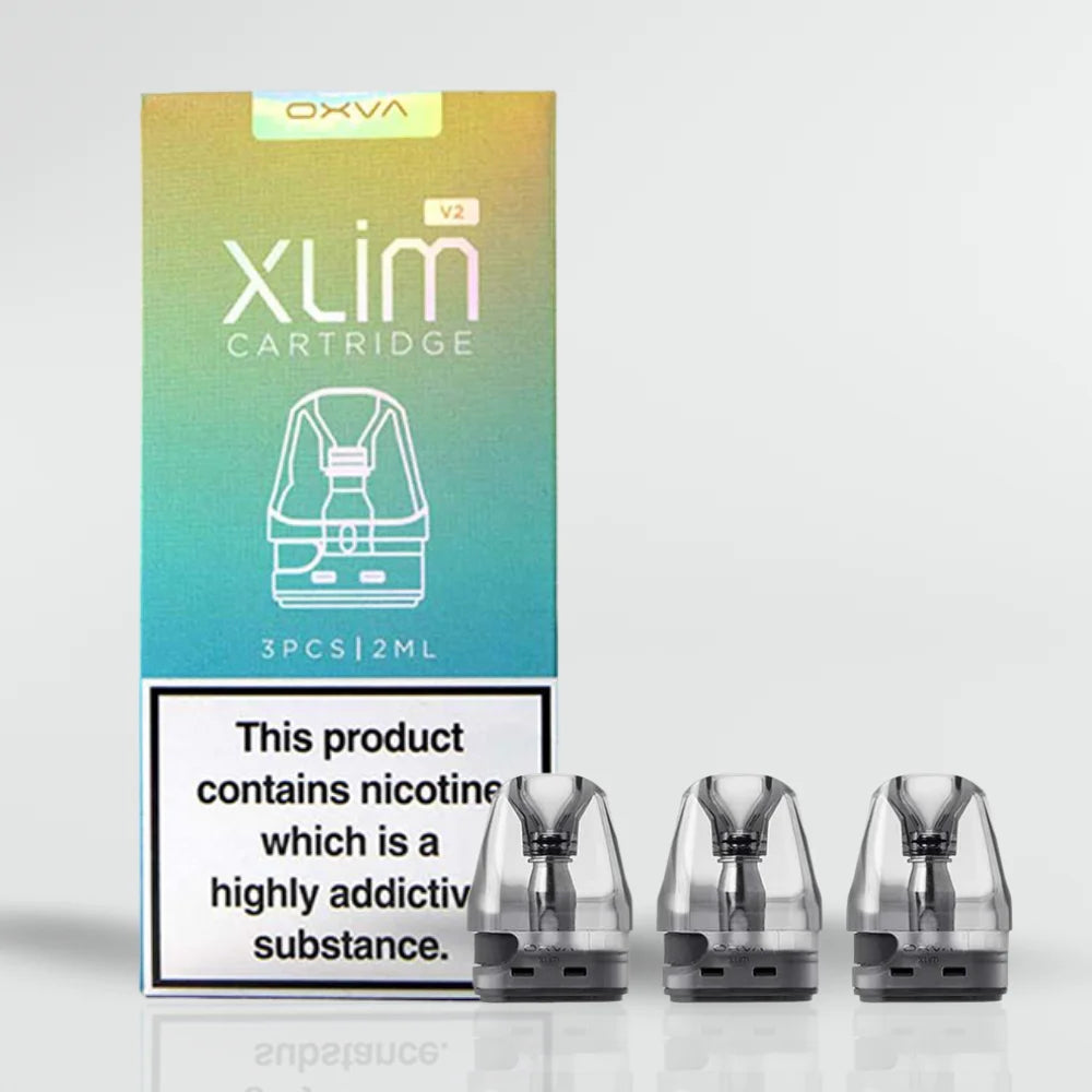 OXVA Xlim V2 Replacement Pod Cartridges 0.6 ohm, 0.8 ohm and 1.2 ohm
