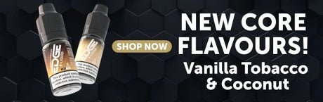 New EDGE Core Vanilla Tobacco and Coconut E-liquid