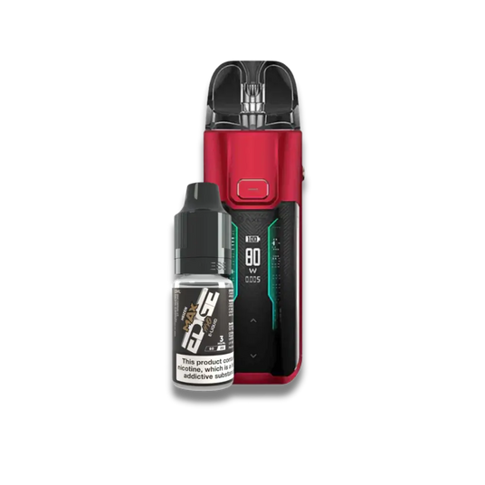 EDGE Max E-Liquid Red Vape Device with Display Screen
