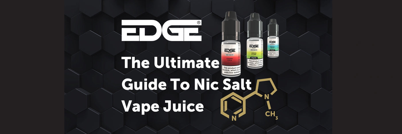 Ultimate Guide To Nicotine Salt E-Liquids Blog Banner