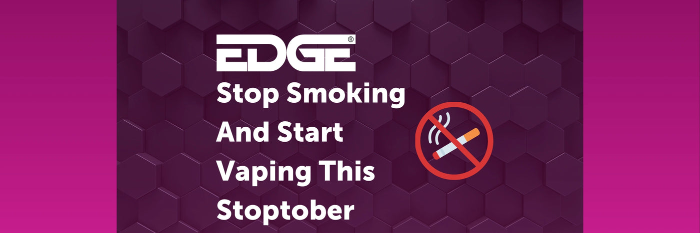 Stop Smoking Start Vaping Stoptober Blog Banner