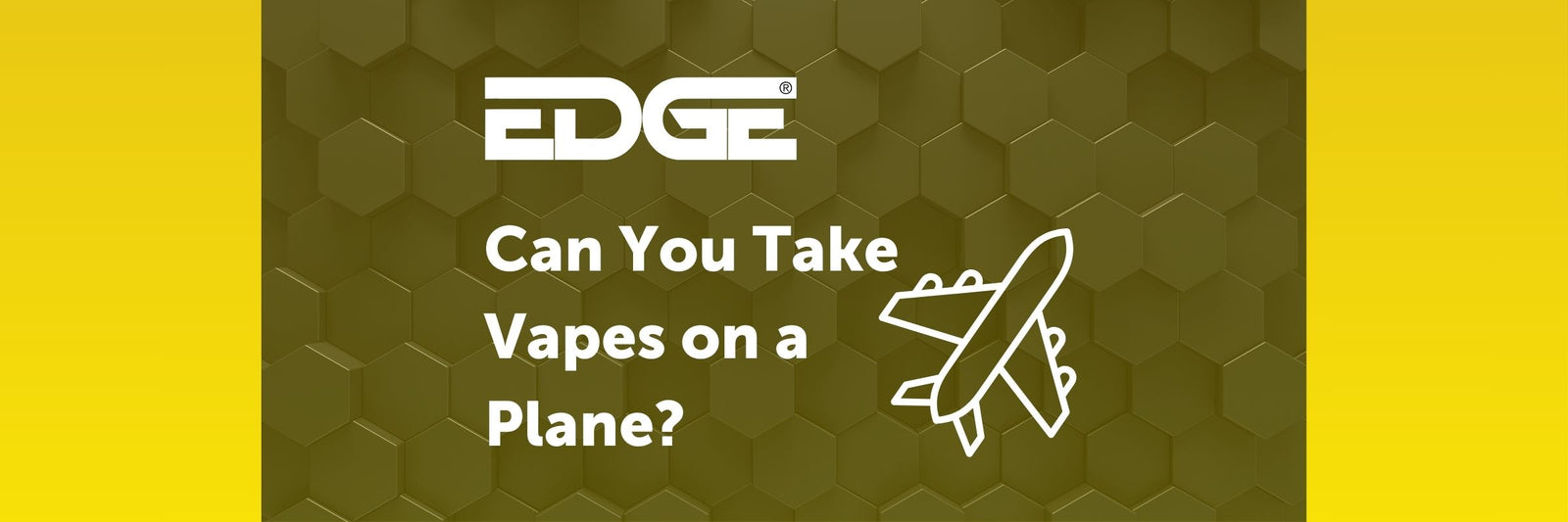 Can You Take a Vape on a Plane? A Vaping and Travel Guide