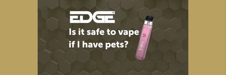 Is it safe to vape if I have pets?