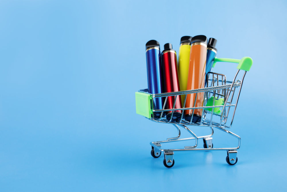 children buy disposable vapes from supermarkets