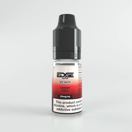 EDGE LIQ Cherry Cola Nic Salt Cheap UK Made E-Liquid 20mg