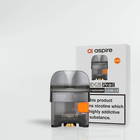 Aspire TG Replacement Pods | 2 Pack | Easy to Fill EDGE Vaping Aspire TG Replacement Pods | 2 Pack | Easy to Fill EDGE Vaping