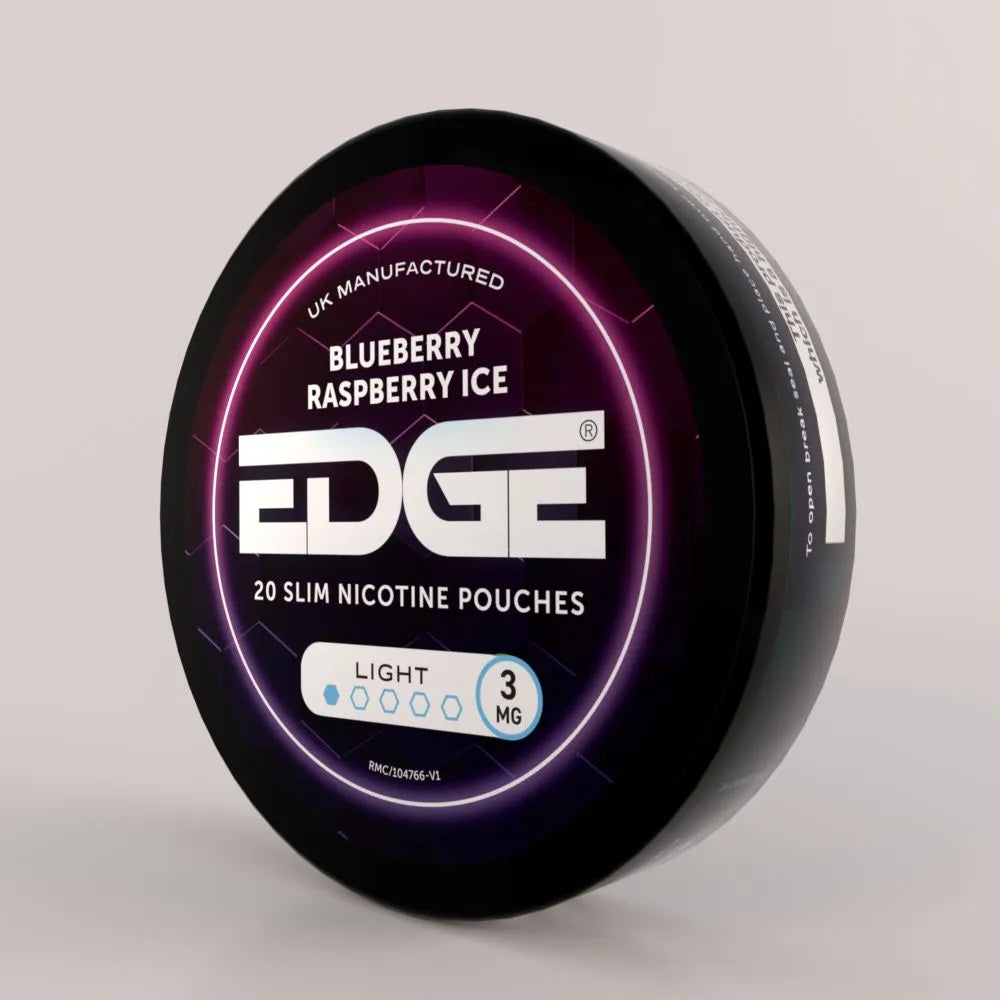 Blueberry Raspberry Ice Nicotine Pouches by EDGE – EDGE Vaping