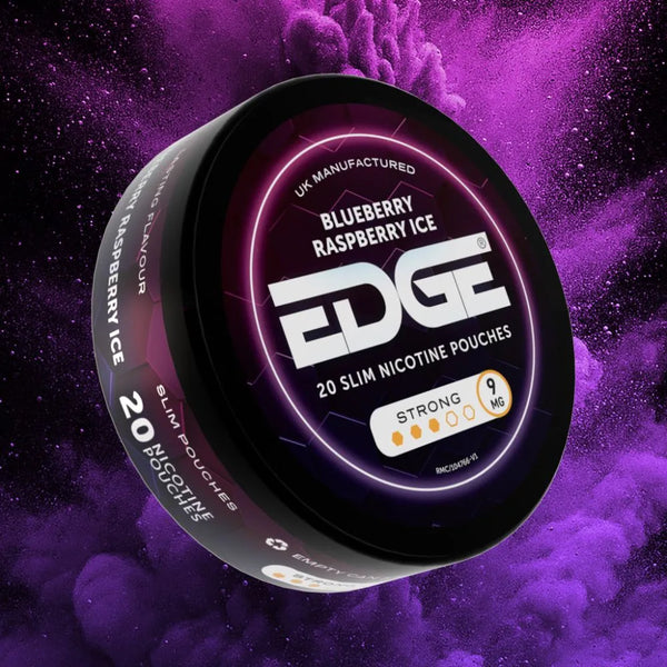 Blueberry Raspberry Nicotine Pouches by EDGE Overview