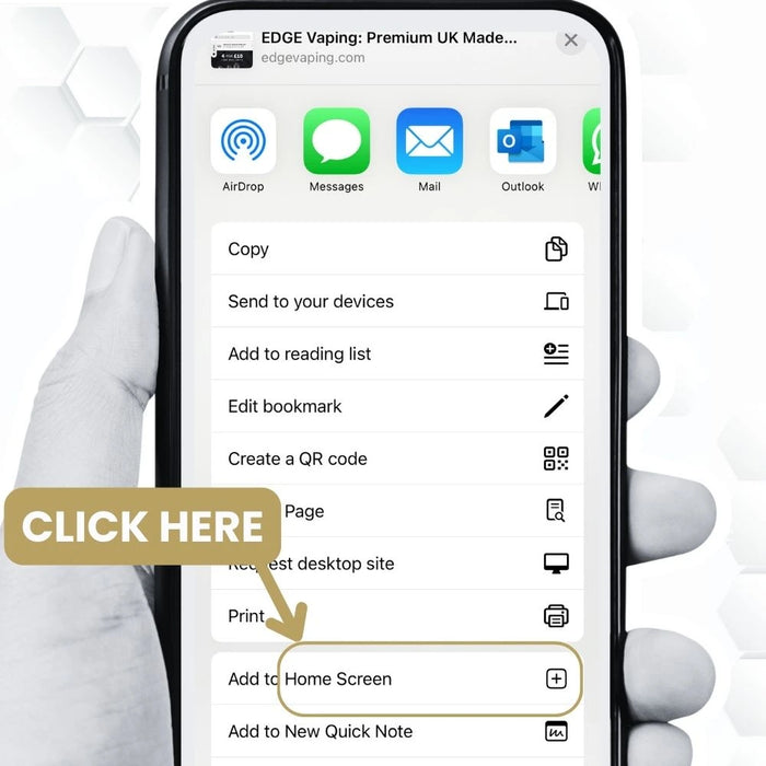 Download the EDGE Vaping App Step 2