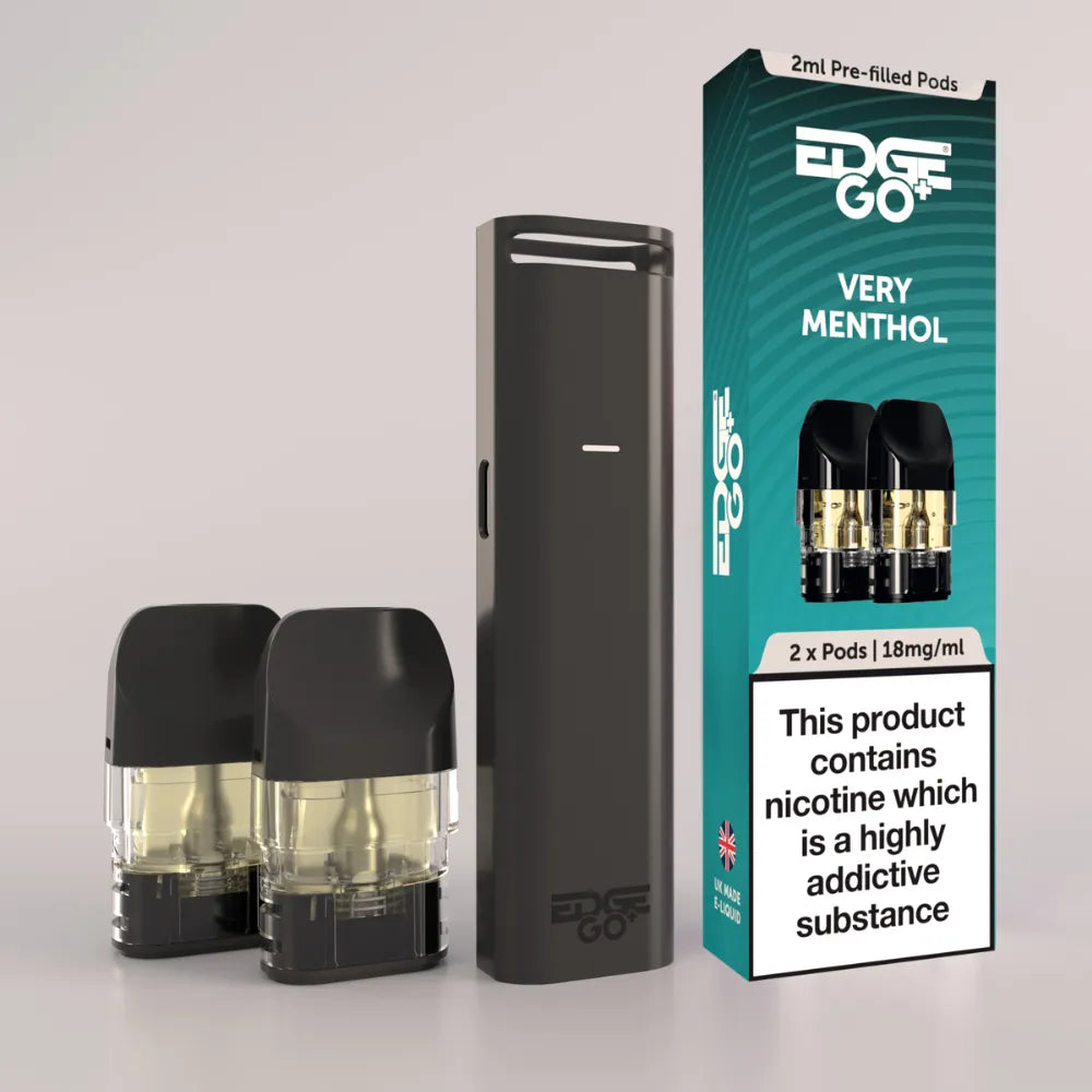 EDGE GO+ Prefilled Freebase Pod Starter Kit