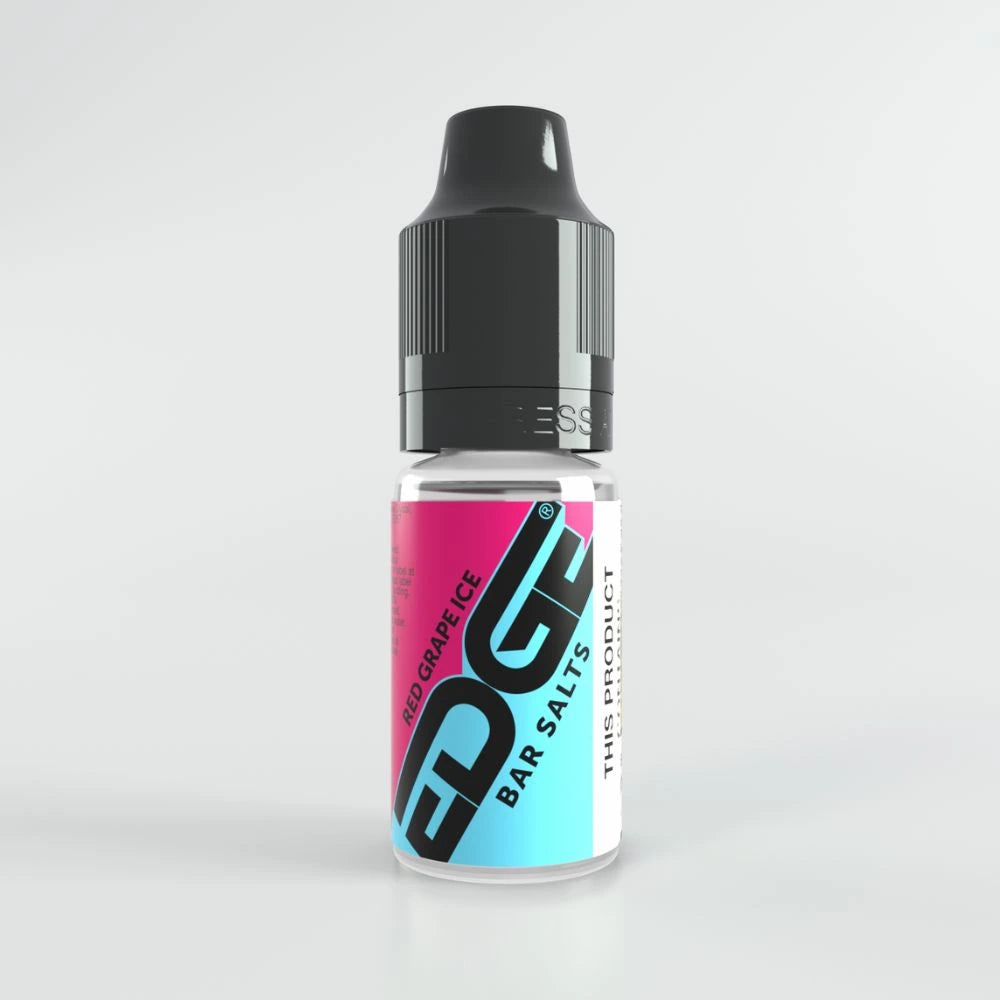 Edge Vaping Bar Salts Red Grape Ice Flavour Vape Juice Nic Salt
