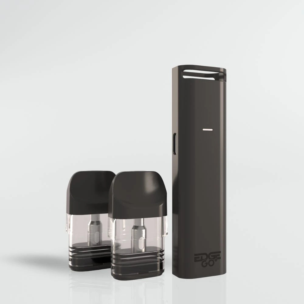 EDGE GO+ Refillable Pod Starter Kit Device & Pods for 10 EDGE Vaping EDGE GO+ Refillable Pod Starter Kit Device & Pods for 10 EDGE Vaping