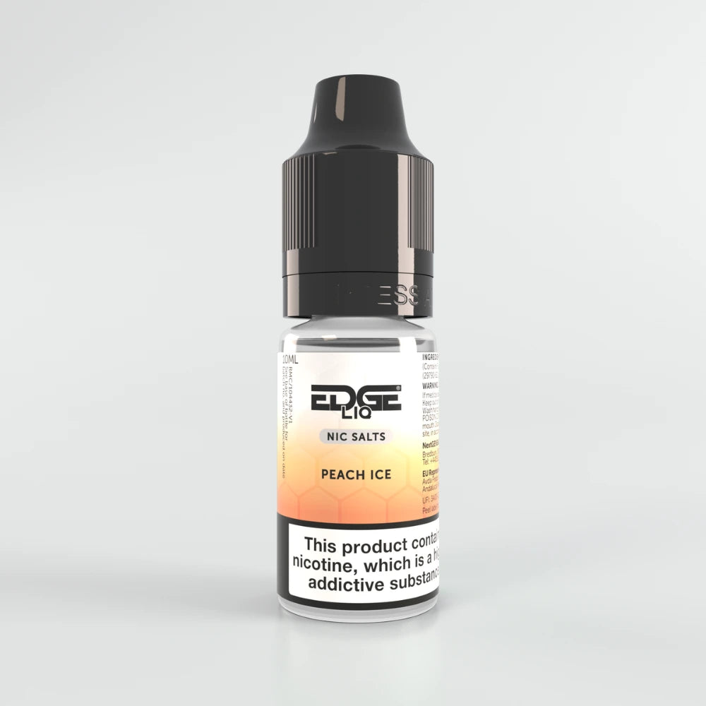 EDGE Liq Peach Ice Nic Salt Eliquid from EDGE Vaping
