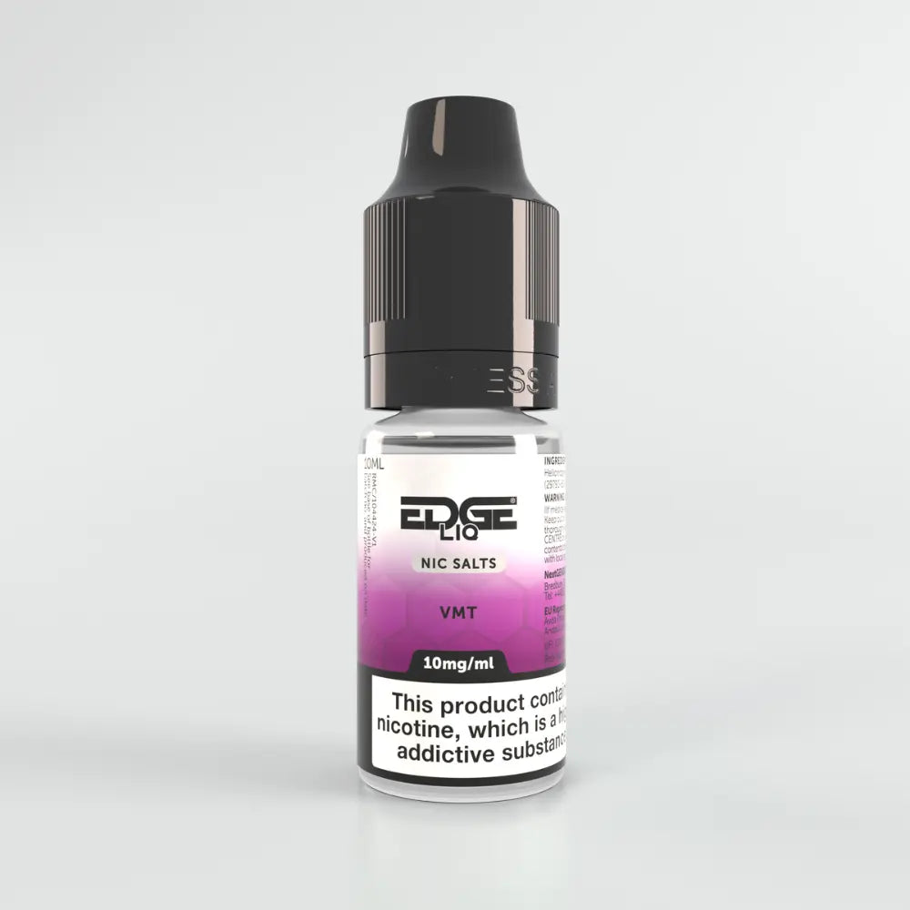 EDGE Liq Nic Salts VMT Flavour UK Made E-Liquid 10mg
