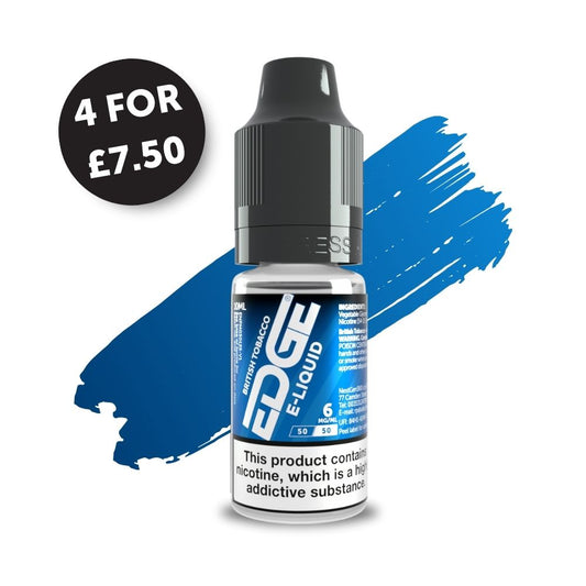 
EDGE Core Vaping UK British Tobacco E-Liquid Vape Juice