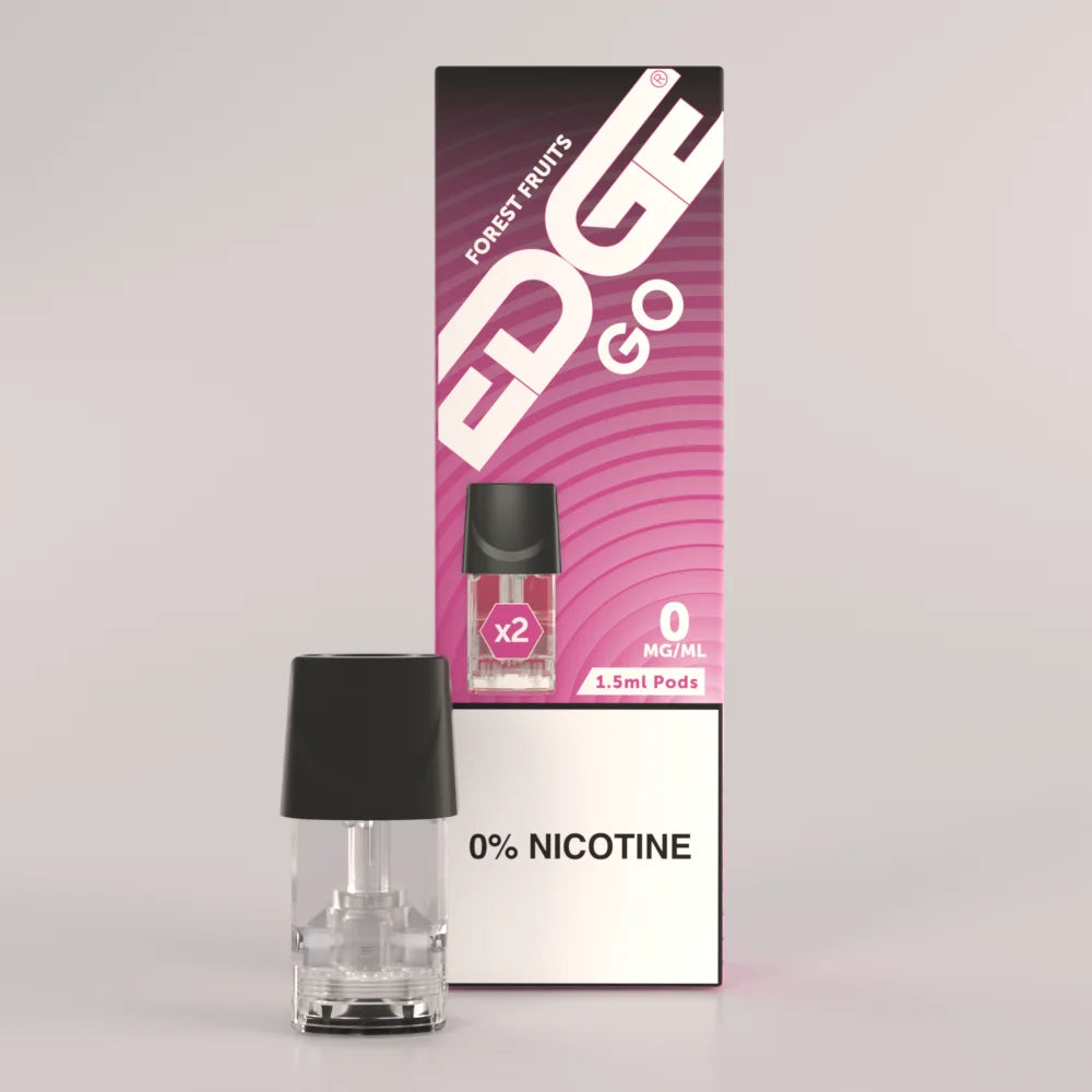 EDGE GO Forest Fruits Replacement E-Liquid Pods EDGE Vaping EDGE GO Forest Fruits Replacement E-Liquid Pods EDGE Vaping