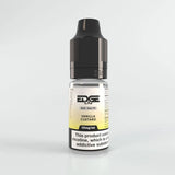 Edge Liq Vanilla Custard nicotine salt bottle on a light gray background 10mg