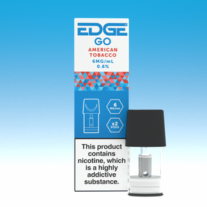 EDGE GO Pods - American Tobacco - Pack of 2