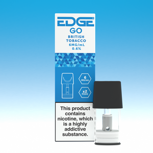 EDGE GO Pods - British Tobacco - Pack of 2