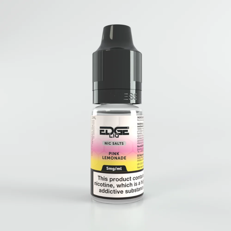 EDGE LIQ Pink Lemonade Nic Salt Cheap UK Made E-Liquid 5mg