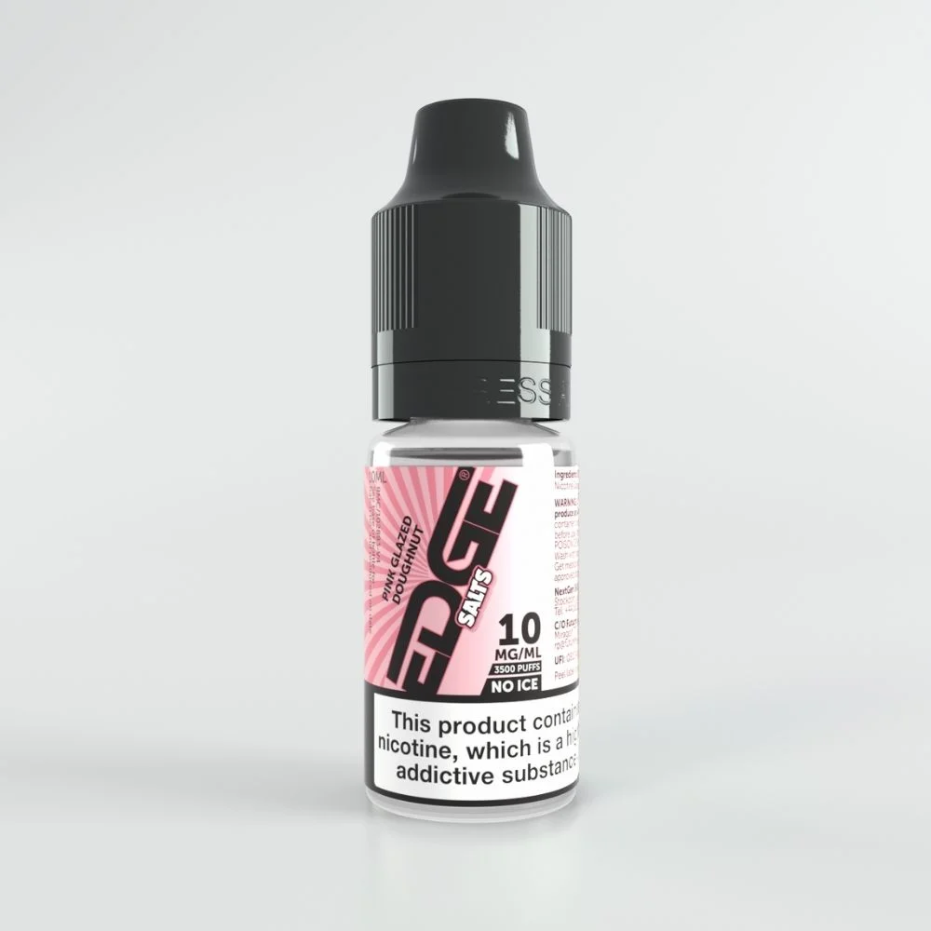 EDGE Pink Glazed Donut Dessert Bar Salt Nic Salt