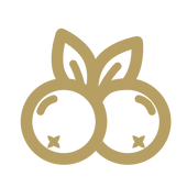 EDGE Berry Icon in Gold.