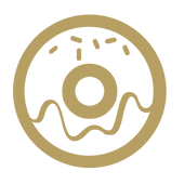 EDGE dessert icon in gold