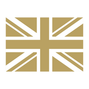 EDGE Union Jack Icon in Gold