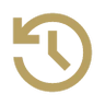 EDGE History Icon in Gold