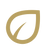 EDGE Mint Leaf Icon in Gold
