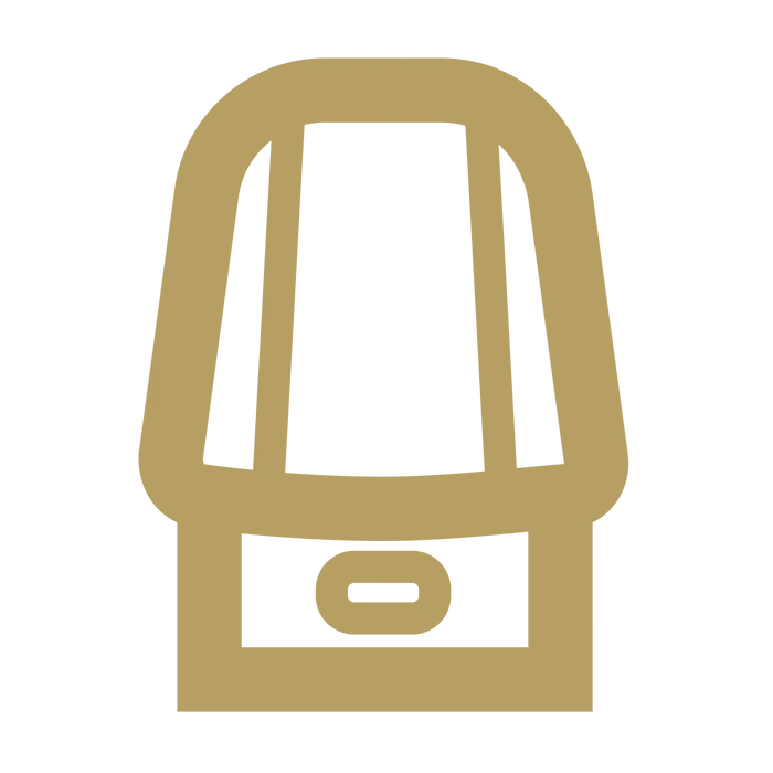 EDGE Vaping Pod Icon in Gold