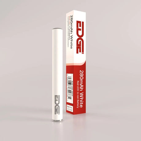 EDGE Vaping UK Cartomiser 280 mah White Battery