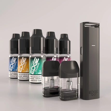 EDGE GO+ Refillable Pod Pro Bundle (Kit + 5 E-Liquids)